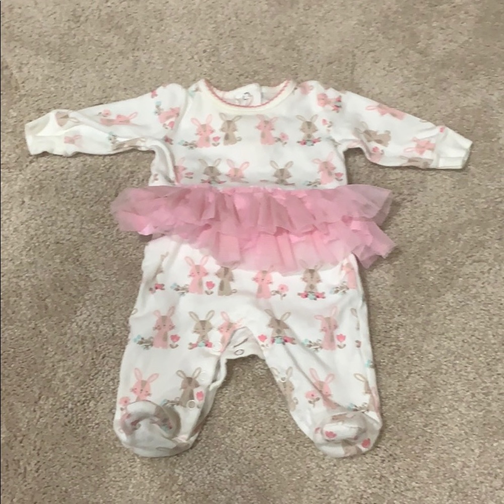 Baby girl footie